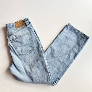 Aritzia DENIM FORUM Joni Light Wash Rigid High Rise Loose Slouchy Jeans, Size 26